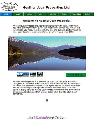 Affordable, easily accessible recreational Lillooet lakeview property.